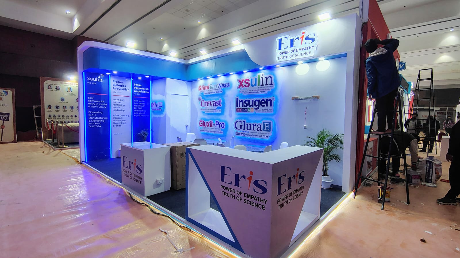 APICON 2026 Exhibition Stall Design Patna